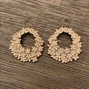 Floral earrings